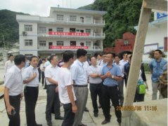 貴州省委常委、省政府、省環(huán)保廳施工現(xiàn)場(chǎng)視察